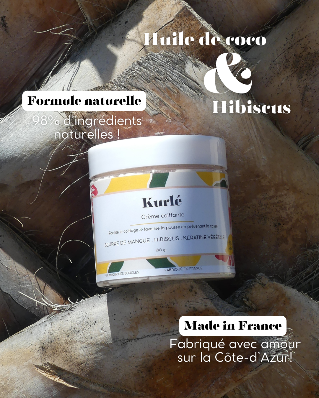 Crème coiffante nourrissante