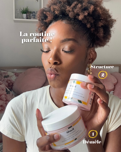 Routine 2 Gestes - Cheveux crépus