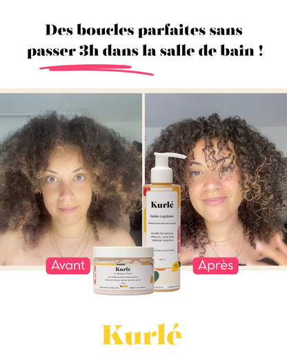 Démêlant 2-en-1 Activateur de boucles
